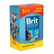 Набір паучів "3+1" для котів Brit Premium Cat pouch з лососем і фореллю, 4 х 100г — Фото 6