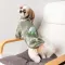 Худi Pet Fashion Gray для собак розмір M темно-зелений — Фото 9