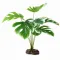 Штучна рослина Hobby Monstera White 40 см (37712) для тераріуму, акватераріуму та палюдаріуму — Фото 3