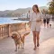 Повідець-рулетка для собак WAUDOG R-leash Monochrome White, L, до 50 кг, 5 м, світловідбивна стрічка, біла — Фото 7
