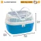 Ferplast CARRIER ALADINO MEDIUM Контейнер для транспорт мал тварин — Фото 3