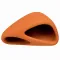 Декорація Hobby Wave Cave 1 red 12x12x5,5 см - керамічне укриття для риб і креветок в акваріумі (41657) — Фото 7