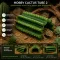 Декорація укриття кактус Hobby Cactus Tube 2 18,5×11×9,5 см для тераріуму (36511) — Фото 8