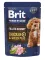 Корм вологий Brit Premium Fillets in Gravy Multipack для собак малих порід філе в соусі Мультипак 12 шт х 85 г — Фото 7