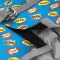 Шлея для собак м'яка WAUDOG Clothes з QR паспортом, малюнок "ВАУ", S1, В 40-45 см, С 29-31 см — Фото 7