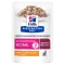 Hill’s Prescription Diet Gastrointestinal Biome Вологий корм для котів при захворюваннях шлунково-кишкового тракту, з куркою, пауч, 85 г — Фото 6