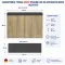 Акваріумна тумба Eheim vivaline LED 180 anthracite/wood 101x41x80см (0250115) — Фото 7
