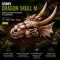 Декорація череп дракона Hobby Dragon Skull M 19,5×14,5×13,5 см для акваріума і тераріума (32075) — Фото 13