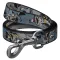 Повідець для собак нейлоновий WAUDOG Nylon, малюнок "Тінь Бетмена", M, Ш 20 мм, Дов 122 см — Фото 3