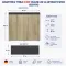 Акваріумна тумба Eheim vivaline LED 144 anthracite/wood 81x41x80см (0250105) — Фото 3
