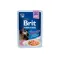 Корм вологий Brit Premium Delicate Fillets in Gravy Salmon For Sterilised для стерилізованих котів філе в соусі лосось 85 г — Фото 2