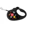 Повідець-рулетка для собак WAUDOG R-leash, малюнок "NASA", XS, до 12 кг, 3 м, світловідбиваюча стрічка чорний — Фото 10
