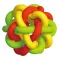 Іграшка для собак м'яч DoggyMan Macaroni Rubber Ball резиновий м'яч М, 7.5см — Фото 2