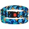 Нашийник для Собак BronzeDog Urban Camo Нейлоновий з Пластиковою Пряжкою Синій L — Фото 5