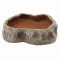 Миска для тераріуму Hobby Cera Dish Granite 2 13,5x10x3,5см (37801) поїлка та годівниця під натуральний камінь — Фото 3