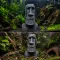 Декорація Hobby Moai Ora 2 15×12×22см - статуя Моаї з укриттям для акваріума і тераріуму (41718) — Фото 8