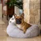 Ferplast CUDDLY 60 CUSHION GREY Лежак для собак і котів — Фото 7
