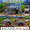 Декорація укриття Hobby Rocky Shelter 20×13,5×8,5см для тераріуму та акваріума (36504) — Фото 8