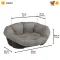 Ferplast SOFA' 8 Місце д/собаки пластик+чохол (бавовна) — Фото 5