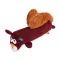 Іграшка для собак WAUDOG Fun Plush Білка, трикотаж, Ш 5 см, Д 18 см, M — Фото 5