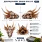 Декорація череп дракона Hobby Dragon Skull M 19,5×14,5×13,5 см для акваріума і тераріума (32075) — Фото 11