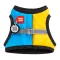 Шлея для собак м'яка WAUDOG Clothes з QR паспортом, "Colors of freedom", XS1, В 24-27 см, С 18-20 см — Фото 7