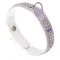 Ferplast LUX C20/35 PURPLE-WHITE Нашийник, екошкіра — Фото 4
