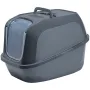 Moderna Mega Deluxe МОДЕРНА МЕГА ДЕЛЮКС закритий туалет з відкидною кришкою для котів, 65.8х48.6х45.8см Холодно-сірий Moderna Mega Deluxe МОДЕРНА МЕГА ДЕЛЮКС закритий туалет з відкидною кришкою для котів, 65.8х48.6х45.8см Холодно-сірий