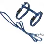 Flamingo Cat Harness and Leash Ziggi ФЛАМІНГО ЗІГГІ шлея та повідець для котів сіро-блакитний Flamingo Cat Harness and Leash Ziggi ФЛАМІНГО ЗІГГІ шлея та повідець для котів сіро-блакитний