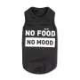 Борцівка Pet Fashion «No food-no mood» для собак, розмір XS2, чорна Борцівка Pet Fashion «No food-no mood» для собак, розмір XS2, чорна