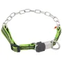 Sprenger Adjustable Collar with Assembly Chain СПРЕНГЕР РЕГУЛЬОВАНИЙ НАШИЙНИК з нейлоном для собак, середня ланка, нержавіюча сталь Зелений – нерж. сталь матова Sprenger Adjustable Collar with Assembly Chain СПРЕНГЕР РЕГУЛЬОВАНИЙ НАШИЙНИК з нейлоном для собак, середня ланка, нержавіюча сталь Зелений – нерж. сталь матова