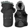 Flamingo Polar Black ФЛАМІНГО КУРТКА З КАПЮШОНОМ одяг для собак 30 см Flamingo Polar Black ФЛАМІНГО КУРТКА З КАПЮШОНОМ одяг для собак 30 см