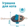 Іграшка для Котів Barksi Фетр Мишка з канатом Сіра Іграшка для Котів Barksi Фетр Мишка з канатом Сіра