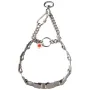 Sprenger NeckTech Fun with Assembly Chain СПРЕНГЕР НЕКТЕК ФАН пластинчастий нашийник-мартингал для собак, гвинтовий карабін, нержавіюча сталь 48 см Sprenger NeckTech Fun with Assembly Chain СПРЕНГЕР НЕКТЕК ФАН пластинчастий нашийник-мартингал для собак, гвинтовий карабін, нержавіюча сталь 48 см