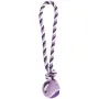 Flamingo Cotton Rope With Tennis Ball ФЛАМІНГО М’ЯЧ НА КАНАТІ іграшка для собак S Flamingo Cotton Rope With Tennis Ball ФЛАМІНГО М’ЯЧ НА КАНАТІ іграшка для собак S