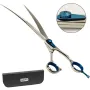 Davis Extreme Edge BLUE Curved ДЕВІС ЕКСТРІМ ЕДЖ вигнуті ножиці для стрижки собак 10", 25,4 см Davis Extreme Edge BLUE Curved ДЕВІС ЕКСТРІМ ЕДЖ вигнуті ножиці для стрижки собак 10", 25,4 см