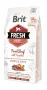 Сухий корм Brit Fresh для цуценят та молодих собак великих порід, з яловичиною та гарбузом, 2,5 кг