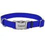 Coastal Metal Buckle КОСТАЛ МЕТАЛ нашийник для собак, 2.5х36-51cм Cиній Coastal Metal Buckle КОСТАЛ МЕТАЛ нашийник для собак, 2.5х36-51cм Cиній