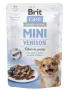 Вологий корм Brit Care Mini для собак, з філе дичини в соусі, 85 г Вологий корм Brit Care Mini для собак, з філе дичини в соусі, 85 г