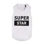 Борцівка Pet Fashion «Superstar» для собак, розмір M, біла Борцівка Pet Fashion «Superstar» для собак, розмір M, біла