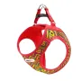 Шлея для собак MISOKO&CO, red-multicolor, L Шлея для собак MISOKO&CO, red-multicolor, L
