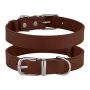 Нашийник для Собак Шкіряний BronzeDog Classic з Хромованою Фурнітурою Коричневий 2XS Нашийник для Собак Шкіряний BronzeDog Classic з Хромованою Фурнітурою Коричневий 2XS