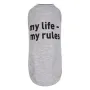 Борцівка Pet Fashion «my life - my rules» для собак, розмір S, Крейдаанж Борцівка Pet Fashion «my life - my rules» для собак, розмір S, Крейдаанж