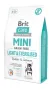 Сухий корм Brit Care GF Mini Light & Sterilised для дорослих собак дрібних порід із зайвою вагою або стерилізованих, з кроликом та лососем, 2 кг Сухий корм Brit Care GF Mini Light & Sterilised для дорослих собак дрібних порід із зайвою вагою або стерилізованих, з кроликом та лососем, 2 кг